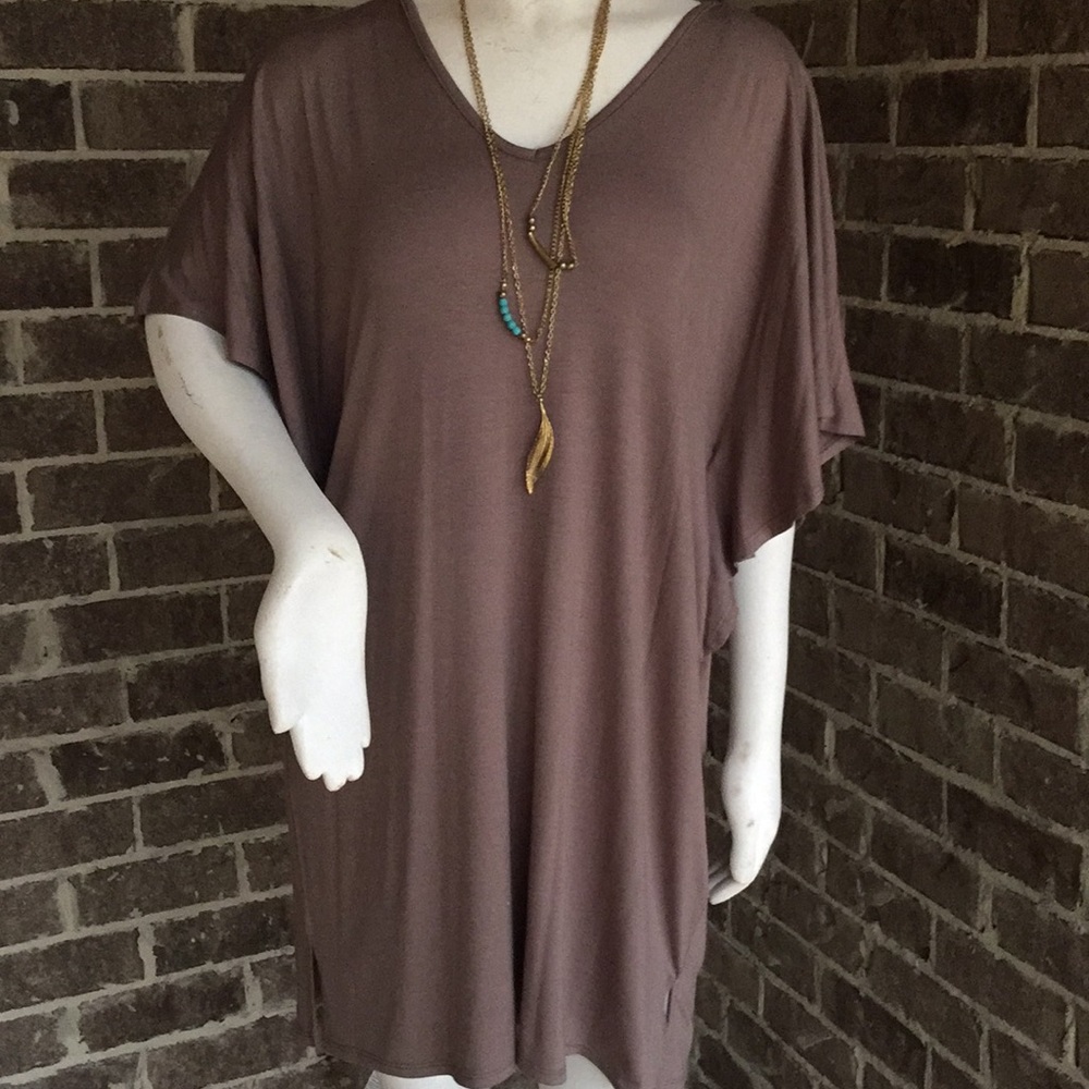 NEW! Tan dress - Picture 3 of 6